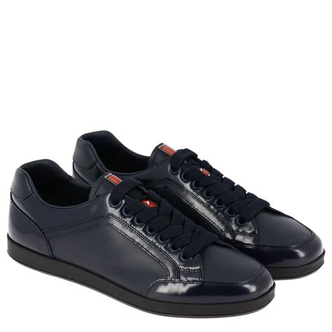 prada sneakers blue|sneaker prada uomo.